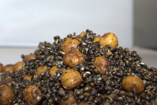 Apex Oily Hemp & Tigers cooked tigernuts and oily hemp carp particles made in the UK