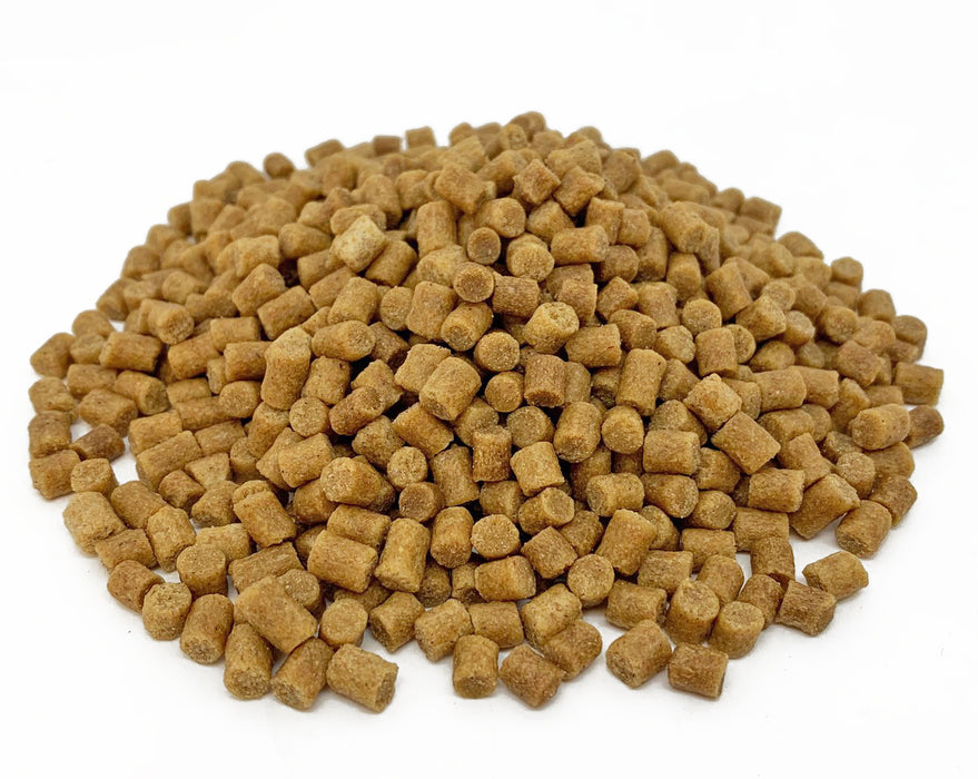 Coppens 4.5mm feed pellets used as food pellets for fish
