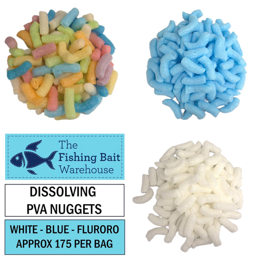 fishingpellets.com Dissolving PVA Foam Hook Nuggets for Carp Fishing