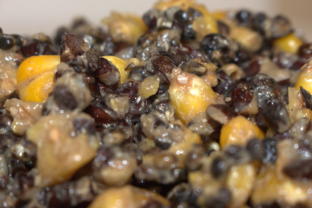 Apex HBM hemp buckwheat and maize cooked particle bait made in the UK for carp fishing
