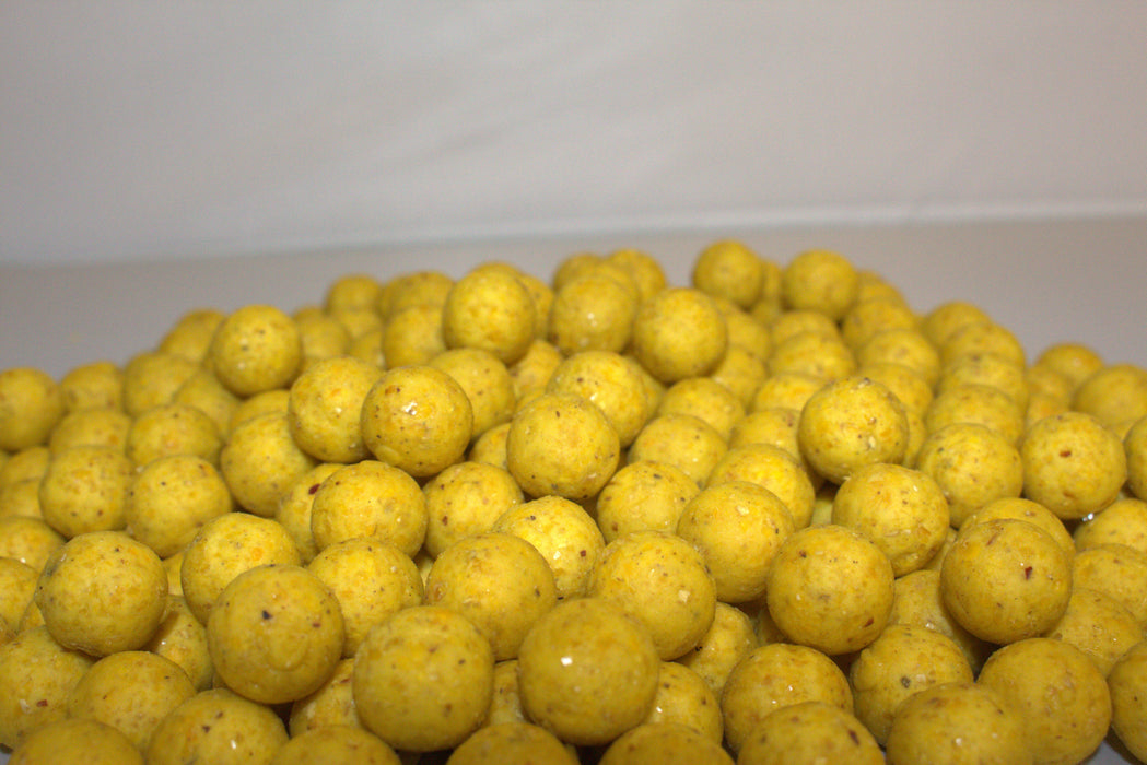 Fishingpellets.com Yellow Scopex Boilies 15mm 5kg Shelf Life 